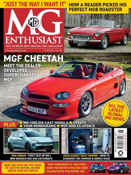 Cover image for MG Enthusiast